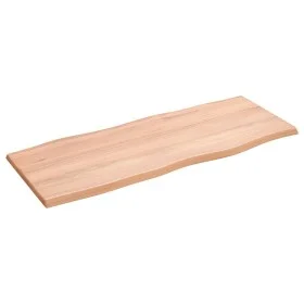 Tablero mesa madera tratada roble borde natural 100x40x2 cm de vidaXL, Tableros para mesas - Ref: Foro24-363947, Precio: 59,1...