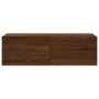 Mueble pared TV madera contrachapada roble marrón 100x30x30 cm de vidaXL, Muebles TV - Ref: Foro24-815098, Precio: 54,75 €, D...