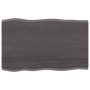 Tablero mesa madera tratada roble borde vivo marrón 80x50x2 cm de vidaXL, Tableros para mesas - Ref: Foro24-364007, Precio: 3...