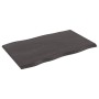 Tablero mesa madera tratada roble borde vivo marrón 80x50x2 cm de vidaXL, Tableros para mesas - Ref: Foro24-364007, Precio: 3...
