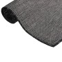 Alfombra de exterior de tejido plano gris 120x170 cm de vidaXL, Alfombras - Ref: Foro24-340774, Precio: 41,01 €, Descuento: %