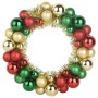 Coronas de Bolas de Navidad 2 pcs Multicolor 33 x 33 x 7 cm en Decoración Festiva y Estacional | Comprar online en Foru.es