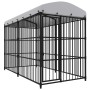 Perrera de exterior con techo 300x150x210 cm de vidaXL, Casetas y cercados para perros - Ref: Foro24-170891, Precio: 609,28 €...
