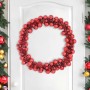 Guirnalda de Bolas de Navidad Rojo 186 cm Poliestireno en Decoración Festiva y Estacional | Comprar online en Foru.es