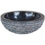 Lavabo mármol 40 cm negro de vidaXL, Lavabos - Ref: Foro24-242672, Precio: 138,86 €, Descuento: %