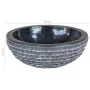 Marmorwaschbecken 40 cm schwarz von vidaXL, Sinkt - Ref: Foro24-242672, Preis: 136,19 €, Rabatt: %