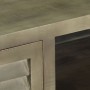 Mueble para TV madera maciza mango con latón gris 110x30x48 cm de vidaXL, Muebles TV - Ref: Foro24-246681, Precio: 160,80 €, ...