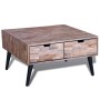 Mesa de centro con 4 cajones madera de teca reciclada de vidaXL, Mesas de centro - Ref: Foro24-241708, Precio: 219,88 €, Desc...