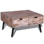 Couchtisch mit 4 Schubladen aus recyceltem Teakholz von vidaXL, Couchtisch - Ref: Foro24-241708, Preis: 216,49 €, Rabatt: %