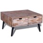 Mesa de centro con 4 cajones madera de teca reciclada de vidaXL, Mesas de centro - Ref: Foro24-241708, Precio: 219,88 €, Desc...