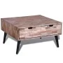 Couchtisch mit 4 Schubladen aus recyceltem Teakholz von vidaXL, Couchtisch - Ref: Foro24-241708, Preis: 216,49 €, Rabatt: %