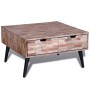 Mesa de centro con 4 cajones madera de teca reciclada de vidaXL, Mesas de centro - Ref: Foro24-241708, Precio: 219,88 €, Desc...
