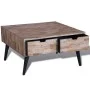 Couchtisch mit 4 Schubladen aus recyceltem Teakholz von vidaXL, Couchtisch - Ref: Foro24-241708, Preis: 216,49 €, Rabatt: %