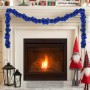 Guirnalda de Bolas de Navidad Azul 186 cm Poliestireno en Decoración Festiva y Estacional | Comprar online en Foru.es