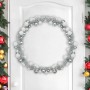 Guirnalda de Bolas de Navidad y Plata 186 cm Poliestireno en Decoración Festiva y Estacional | Comprar online en Foru.es