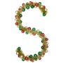 Guirnalda de Bolas de Navidad Multicolor 186 cm Poliestireno en Decoración Festiva y Estacional | Comprar online en Foru.es