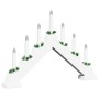 Puente de velas navideñas con 7 LED 39.5 x 5 x 29 cm en Decoración Festiva y Estacional | Comprar online en Foru.es