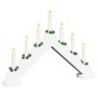 Puente de velas navideñas con 7 LED 3 pcs 39.5 x 5 x 29 cm en Decoración Festiva y Estacional | Comprar online en Foru.es