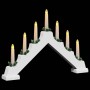 Puente de velas navideñas con 7 LED 3 pcs 39.5 x 5 x 29 cm en Decoración Festiva y Estacional | Comprar online en Foru.es