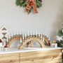 Arco de Velas de Navidad con 10 Velas LED 3 pcs Marrón en Decoración Festiva y Estacional | Comprar online en Foru.es