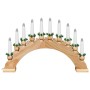 Arco de Velas de Navidad con 10 Velas LED 3 pcs Marrón en Decoración Festiva y Estacional | Comprar online en Foru.es