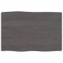 Tablero mesa madera tratada roble borde vivo marrón 60x40x2 cm de vidaXL, Tableros para mesas - Ref: Foro24-363995, Precio: 3...