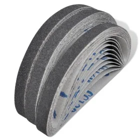Banda de lija 30 pzas 10 x 60/80/120 grano 10mm x 330 mm de vidaXL, Accesorios de lijar - Ref: Foro24-140656, Precio: 22,07 €...