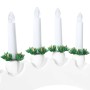 Arco de Velas de Navidad con 10 Velas LED 3 pcs 47 x 5 x 29 cm en Decoración Festiva y Estacional | Comprar online en Foru.es