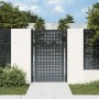 Puerta de jardín acero gris antracita 105x175 cm de vidaXL, Puertas de jardín - Ref: Foro24-154561, Precio: 216,98 €, Descuen...