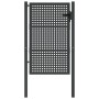 Puerta de jardín acero gris antracita 105x175 cm de vidaXL, Puertas de jardín - Ref: Foro24-154561, Precio: 216,98 €, Descuen...