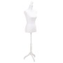 Maniquí busto de mujer exhibición blanco de vidaXL, Galanes de noche - Ref: Foro24-30022, Precio: 125,05 €, Descuento: %