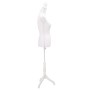 Maniquí busto de mujer exhibición blanco de vidaXL, Galanes de noche - Ref: Foro24-30022, Precio: 125,05 €, Descuento: %