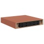 Estante de pared Rojo 23 x 23,5 x 4 cm Madera de ingeniería en Estanterías | Comprar online en Foru.es