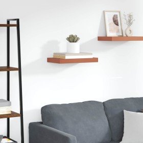 Estante de pared Rojo 40 x 23,5 x 4 cm Madera de ingeniería en Estanterías | Comprar online en Foru.es