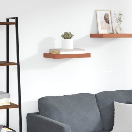 Estante de pared Rojo 40 x 23,5 x 4 cm Madera de ingeniería en Estanterías | Comprar online en Foru.es