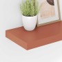 Estante de pared con almacenamiento 4 pcs Rojo 40 x 23,5 x 4 cm en Estanterías | Comprar online en Foru.es
