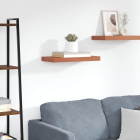 Estante de pared Rojo 50 x 23 x 4 cm Madera de ingeniería en Estanterías | Comprar online en Foru.es