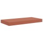 Estante de pared 2 pcs Rojo 50 x 23 x 4 cm Madera de ingeniería en Estanterías | Comprar online en Foru.es