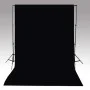 Telón de fondo para fotografía algodón negro 500x300 cm de vidaXL, Fondos - Ref: Foro24-190006, Precio: 61,19 €, Descuento: %