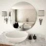 Espejo de pared redondo vidrio 70 cm de vidaXL, Espejos - Ref: Foro24-245705, Precio: 45,90 €, Descuento: %