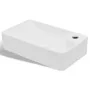 Lavabo de cerámica con orificio de grifo y desagüe blanco de vidaXL, Lavabos - Ref: Foro24-141934, Precio: 67,18 €, Descuento: %