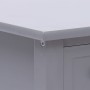 Mesa auxiliar madera de Paulownia gris 40x40x40 cm de vidaXL, Mesas auxiliares - Ref: Foro24-284069, Precio: 39,80 €, Descuen...