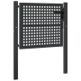 Puerta de jardín acero gris antracita 105x125 cm de vidaXL, Puertas de jardín - Ref: Foro24-154559, Precio: 154,73 €, Descuen...