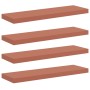 Estante de pared con almacenamiento 4 pcs Rojo 80 x 23,5 x 4 cm en Estanterías | Comprar online en Foru.es