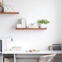 Estante de pared Rojo 90 x 23,5 x 4 cm Madera de ingeniería en Estanterías | Comprar online en Foru.es