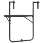 Mesa balcón colgante plástico aspecto ratán marrón 60x64x83,5cm de vidaXL, Mesas de jardín - Ref: Foro24-47895, Precio: 50,34...