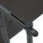 Mesa balcón colgante plástico aspecto ratán marrón 60x64x83,5cm de vidaXL, Mesas de jardín - Ref: Foro24-47895, Precio: 50,34...