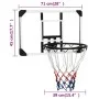 Tablero de baloncesto policarbonato transparente 71x45x2,5 cm de vidaXL, Tableros de baloncesto - Ref: Foro24-93670, Precio: ...
