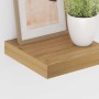 Estante de pared Marrón 23 x 23,5 x 4 cm Madera de ingeniería en Estanterías | Comprar online en Foru.es
