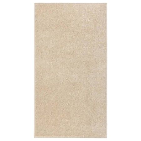 Alfombra de pelo corto beige 80x150 cm de vidaXL, Alfombras - Ref: Foro24-340329, Precio: 36,09 €, Descuento: %